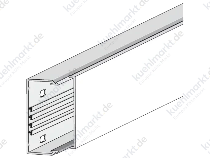Licatec Installationskanal reinweiß CK 150X60 Mini (1Stk=2m)