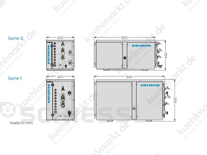Intarcon Aggregat R290 MDM-ND-0018A NK wassergekühlt 230V