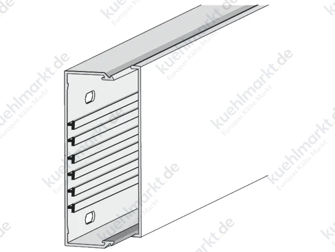 Licatec Installationskanal reinweiß CK 230X60 Mini (1Stk=2m)