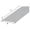 Licatec Installationskanal reinweiß CK 230X60 Mini (1Stk=2m)