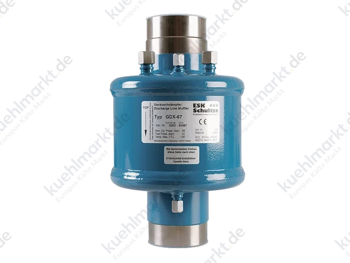 ESK Geräuschdämpfer GDX-67/80 2,0L