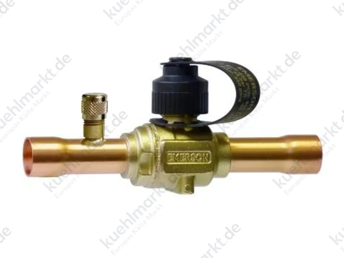 Copeland Kugelabsperrventil BVS-M10 FLR 10mm mit Schraderv.