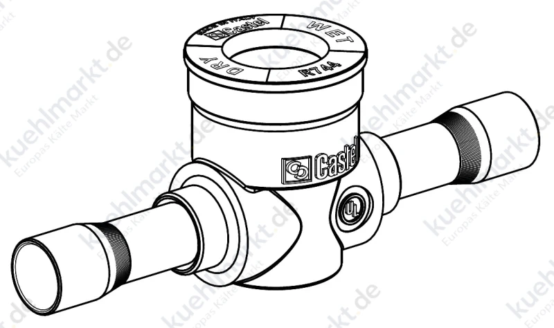 Panasonic CO2 R744 Schauglas PAW-SGT-GLASS-5/8 130bar