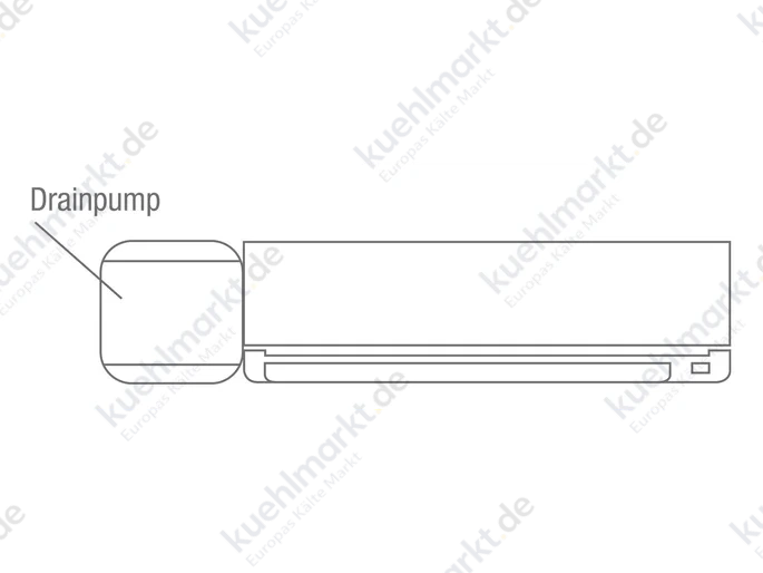 Mitsubishi Tauwasserpumpe PAC-SH85DM-E