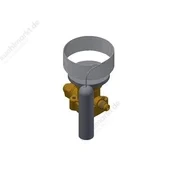 Bitzer Befestigungsschienensatz unten f. F102H-F202H,K123H-K373H