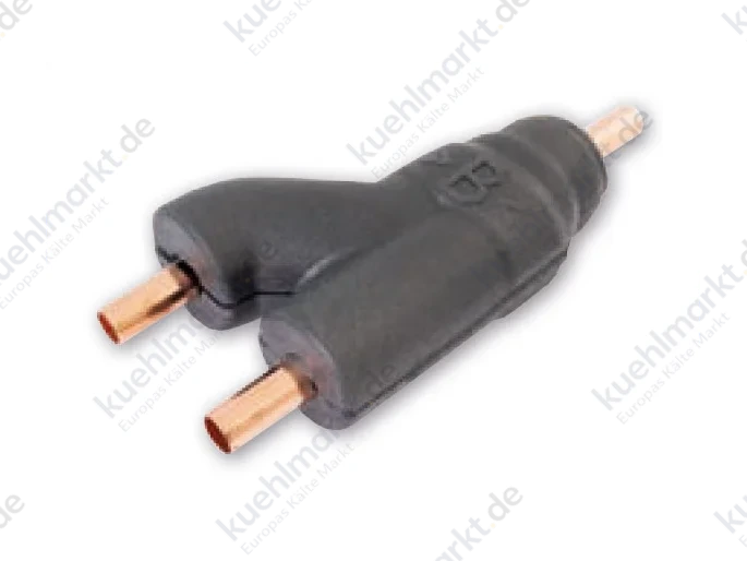 IBP B Flow Y-Verteiler 3/4'' Kupfer mit Isolierung