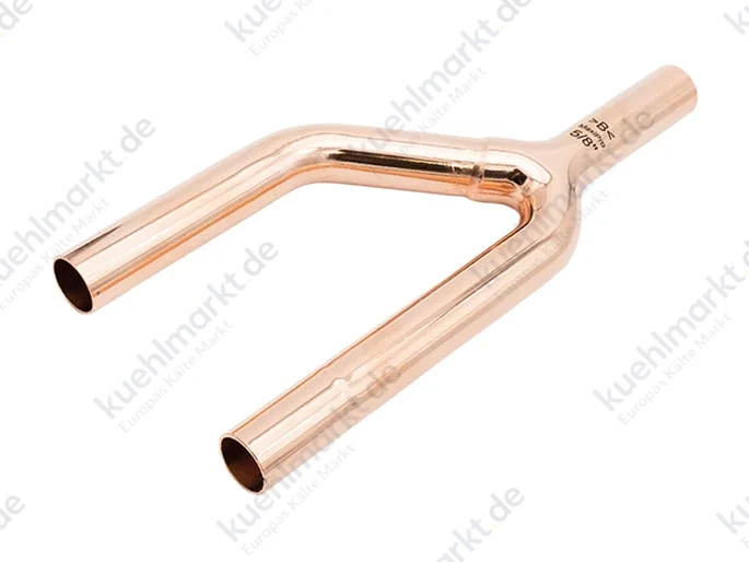 IBP B Flow Y-Verteiler 3/4'' Kupfer mit Isolierung