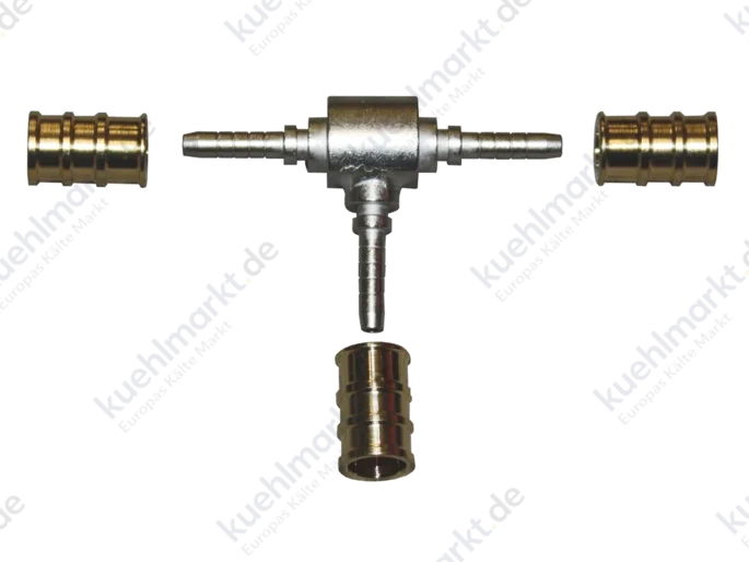 Gomax Press-Anschluss KPB0M1 Quadra DN4 T-Stück (Pack=10Stck)