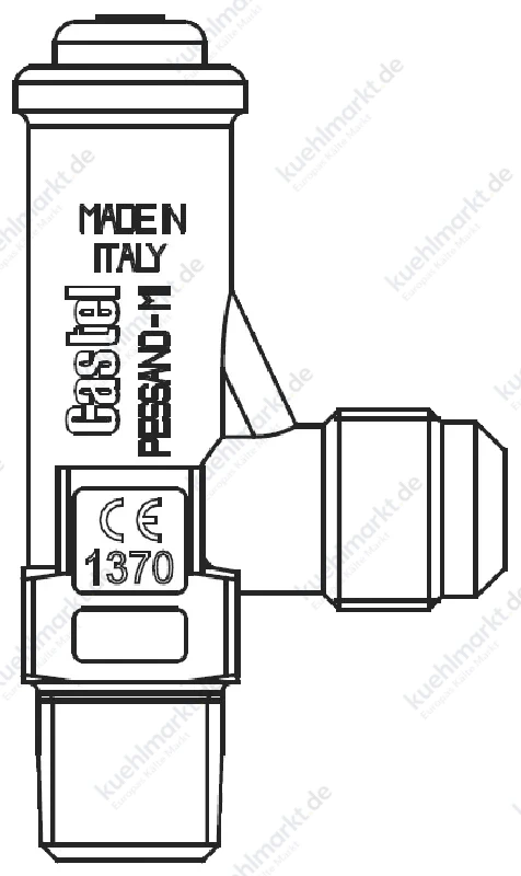 Castel Sicherheitsventil 3060/33C 16 bar