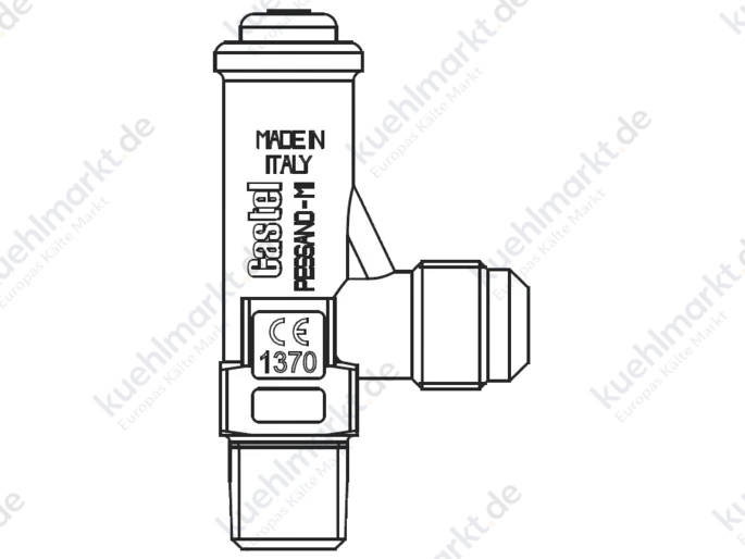 Castel Sicherheitsventil 3060/34C 16 bar