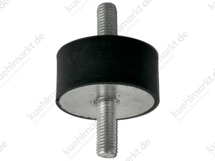 Schwingmetallpuffer Type A 15x15 M4x13 25326A