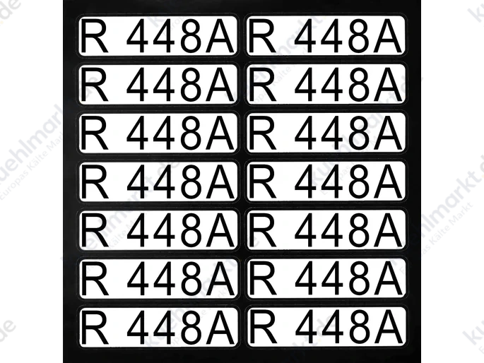 Aufkleber für Richtungspfeile R448A (1 Satz = 14 St.)