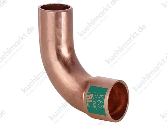 Bogen K5001 90 Grad K65 a/i 2 1/8'' Löt