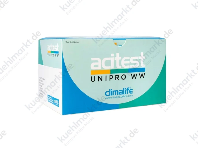 Säuretester für alle Öle ACITEST UNIPRO WW