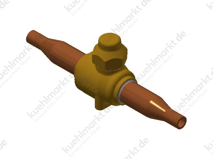 Danfoss Kugelabsperrventil CO2 90bar GBCH6s 1/4''Löt o.Schrader 009L7415