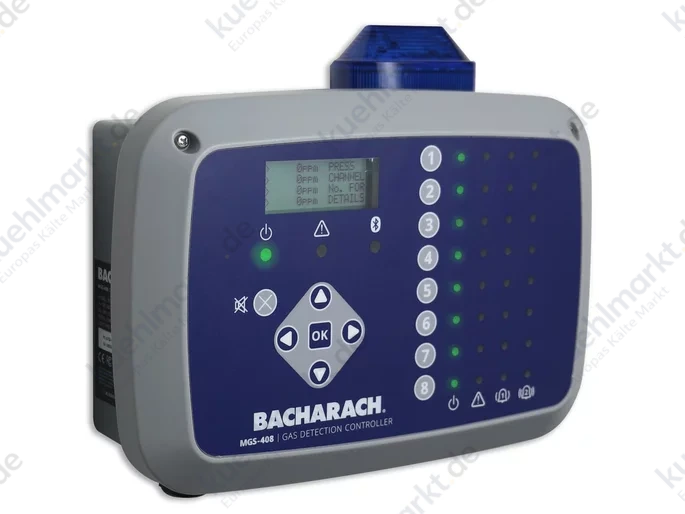 Bacharach Kontrolleinheit 8-Kanal MGS-408 für MGS410/50/60