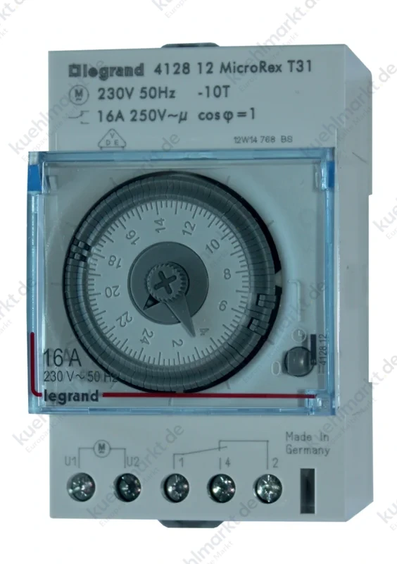 Legrand Schaltuhr Micro REX T31F 412809