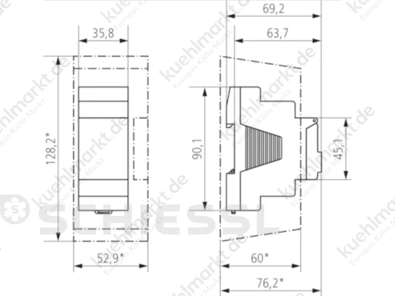 Theben Digitalschaltuhr TR 612 Top 3