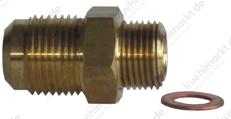 Danfoss Anschluss m.Dichtung OUB1 7/8'' UNF Durchgang 040B0136