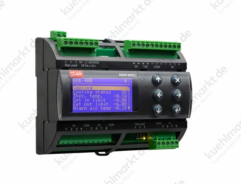 Danfoss Verdampfer/Kühlstellenregler EKE 400 mit HMI (Display) 230V