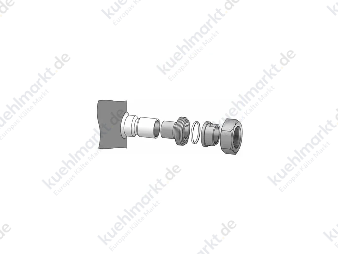 Danfoss Adaptersatz Löt zu Rotolock f. SZ/SM084-100 7765005