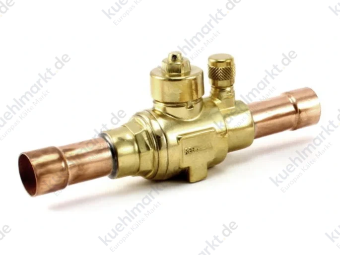 Euro Service-Ventil BI-FLOW HFC-HFO 6mm Löt x7/16''UNF REF1.0.S.A.N06.1.F14