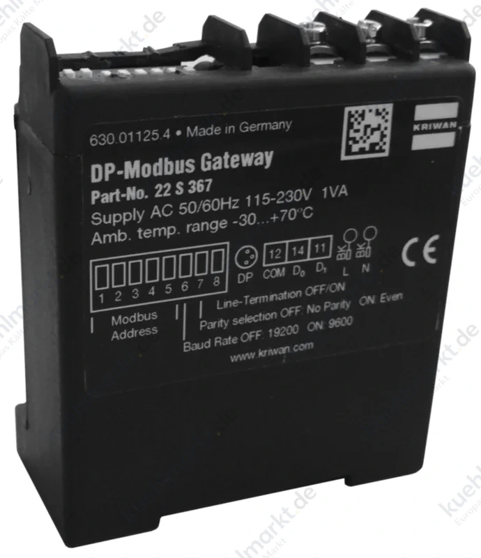 Kriwan DP-Gateway Modbus 22S367
