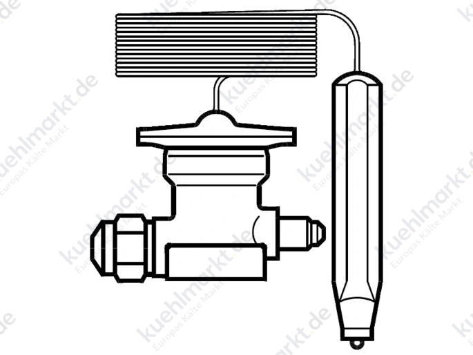 Danfoss Thermostat.Element PHTZ R407C -40-10C MOP +15 067B3311
