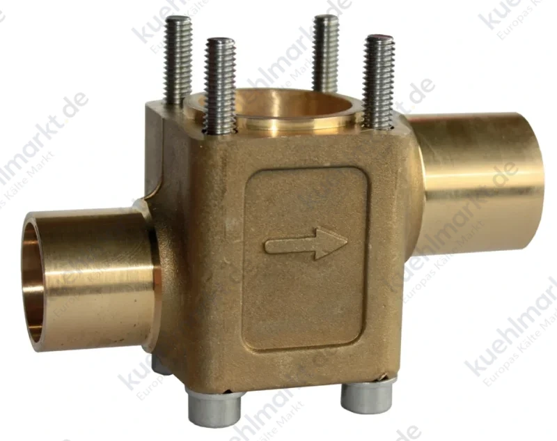 Danfoss Ventilunterteil Durchgang TE5 Löt 1/2''x7/8'' 067B4008