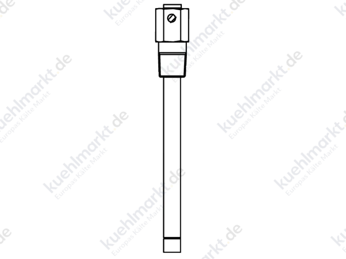 Penn Tauchhülse WEL003N602R 1/2'' x120mm Monel