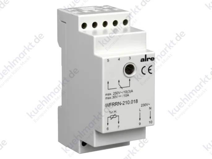Alre Taupunktwächter 230V f. Hutschiene WFRRN-210.018 Wechsler potentialfrei