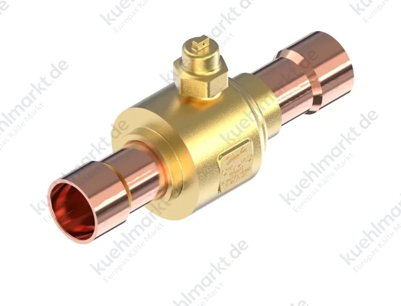Danfoss Kugelabsperrventil 140bar CO2 GBCT 35s 1 3/8'' Löt ohne Schrader