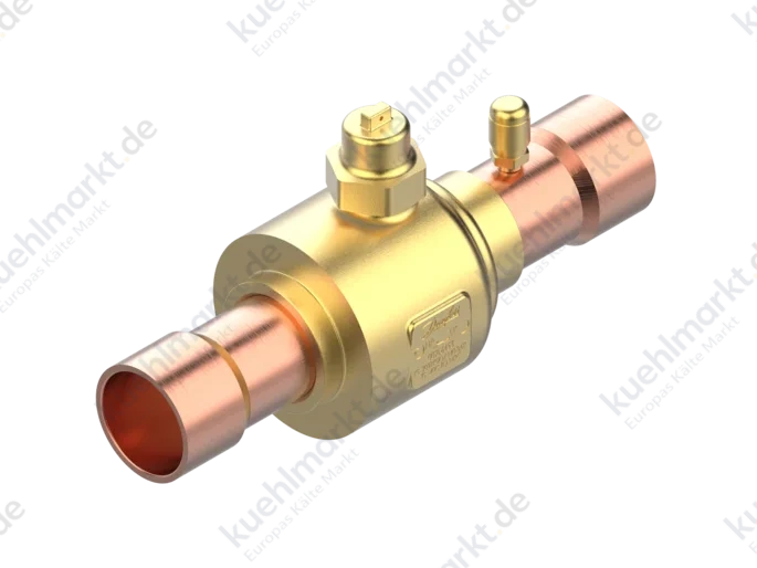 Danfoss Kugelabsperrventil 140bar CO2 GBCT 42s 1 5/8'' Löt ohne Schrader
