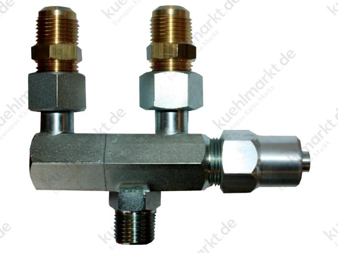 Hansa Wechselventil WVN m.2 Anschlussn.AN R 1/2'' 2445001050
