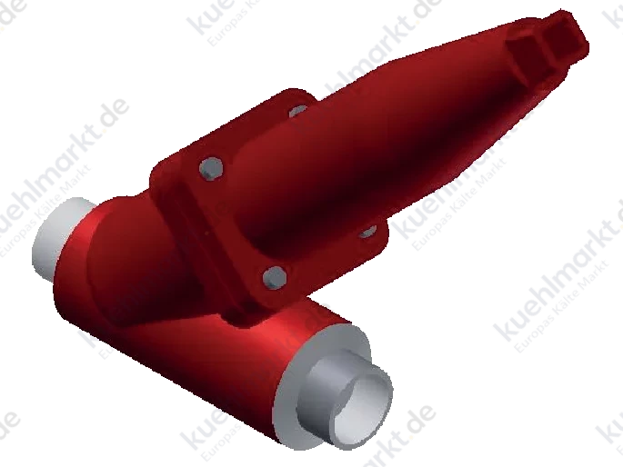 Danfoss Absperrventil lange Spindel SVA-L 20 D STR CAP 148B5351