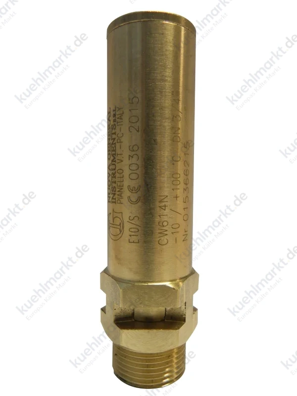 ABR Sicherheitsventil (einzeln verpackt) D7/S 45bar 3/8'' NPT ohne Gewinde