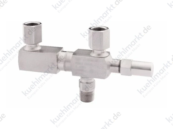 AWA Wechselventil 160bar E30W mit 2 Ausg.G1/2'',Eingang 7/8'' Löt