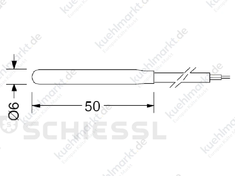 Penn Fühler IP68 A99BB-300C Temperatur