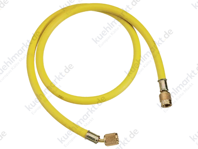 Refco Füllschlauch 60bar CL-24 Y 600mm gelb 7/16''UNF