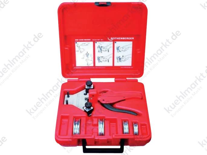 Rothenberger Biegegerät Satz i.Kasten TUBE BENDER 1/4'' bis 1/2'' 24134
