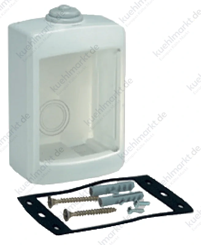 Copeland/Dixell Adapter IP55 weiß V-KIT/W 100x64x43mm f.Bedienelement V820