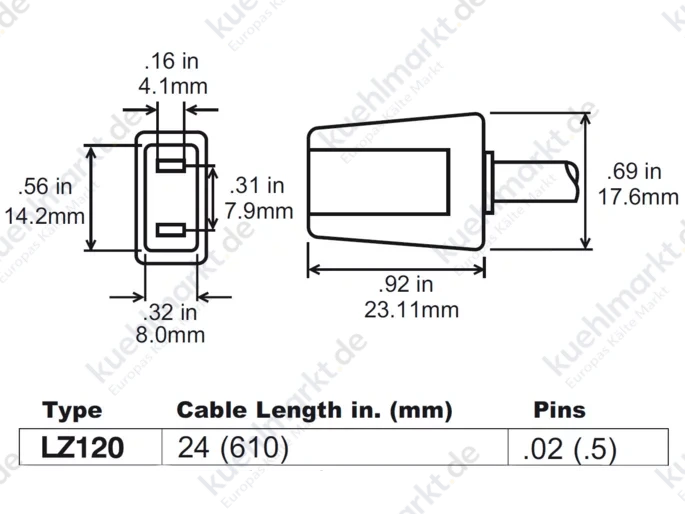 Papst Kabel LZ 120