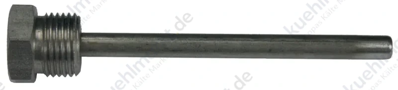 Copeland/Dixell Tauchhülse 8x100mm Verschraubung Ermeto 1/2''