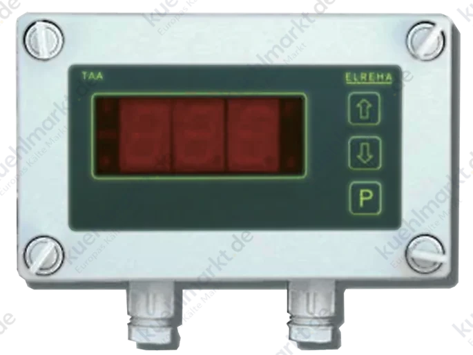Elreha LCD-Temperaturanzeige TAA 2130 IP54 230V