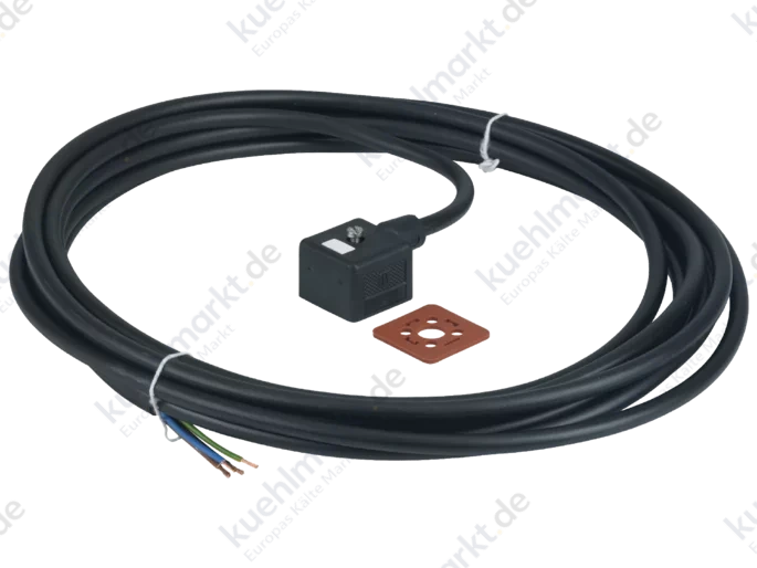 Danfoss Stecker 3+E (weibl.) m.Kabel f. AKS Kabel 5m 060G1034