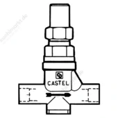 Castel Schauglas m.Indikator 3940/4 1/2'' Löt