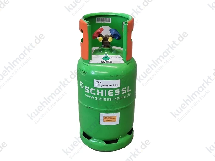 2-Ventil - Recyclingflasche 12,5L 48bar (ohne Füllung) Kaufflasche