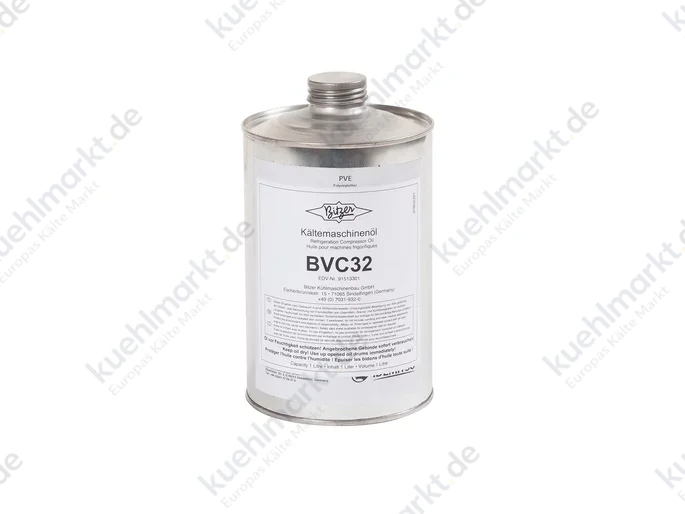 Bitzer Kältemaschinenöl Polyvinyl Ether BVC 32 Dose 1L 91513301