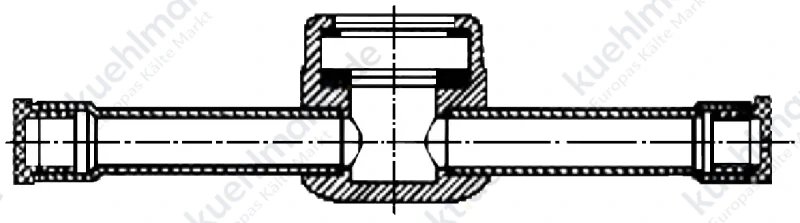 Hansa Schauglas m.Indikator FI 18mm Löt 2404418050