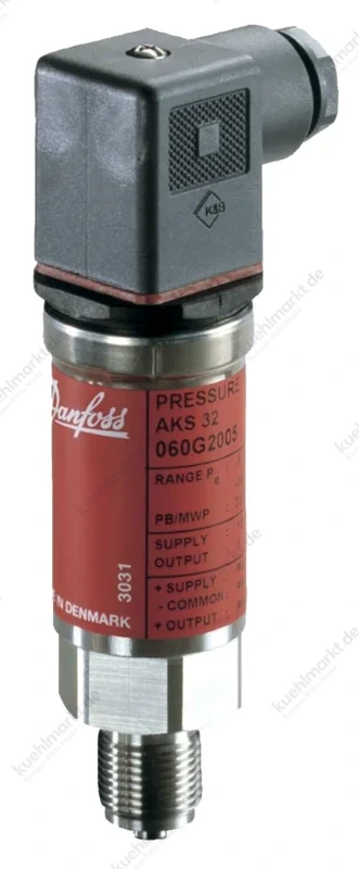 Danfoss Drucktransmitter G3/8'' AKS 32 -1/+24bar 0-10V 060G2037